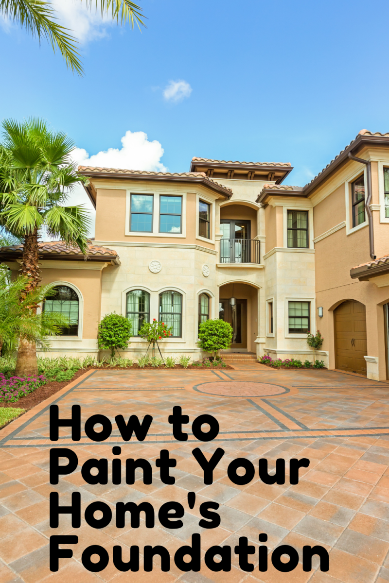How to Increase Curb Appeal - Paint Your Foundation