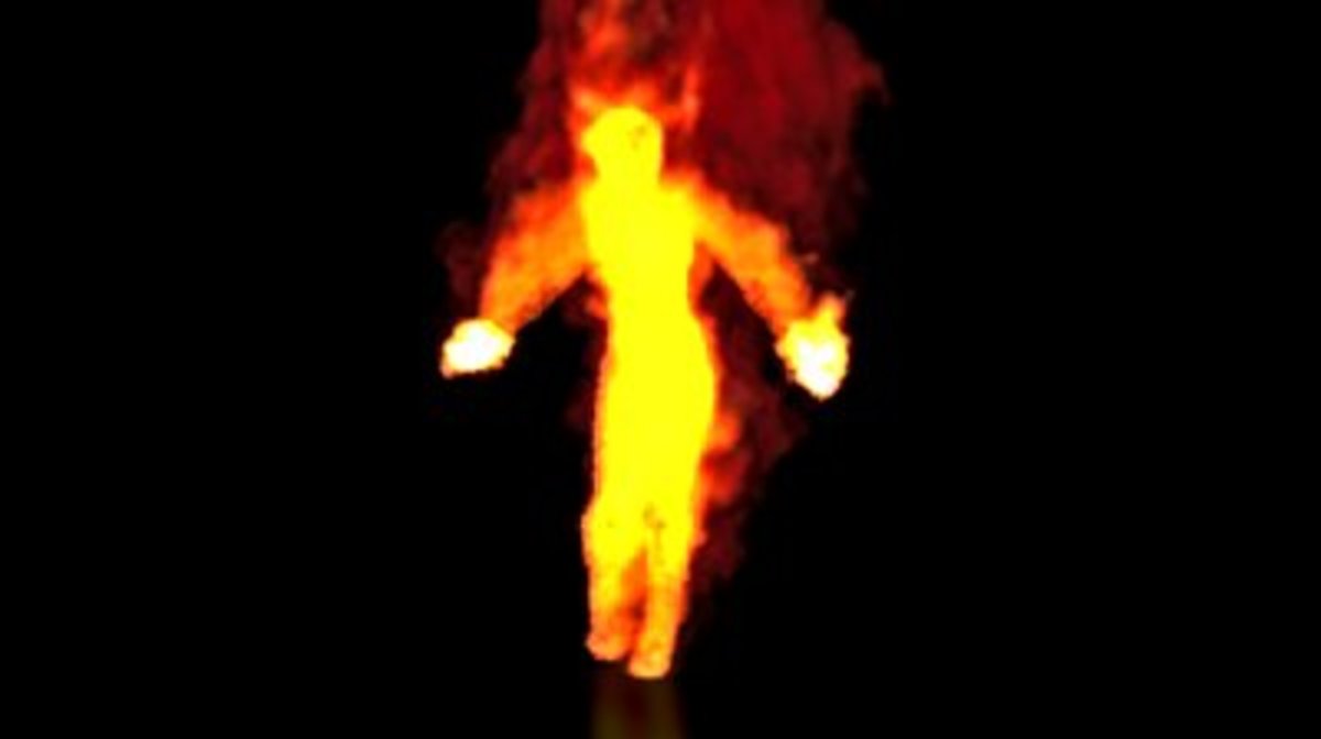 originally from http://www.shutterstock.com/video/clip-562531-stock-footage-silhouette-running-on-flames.html