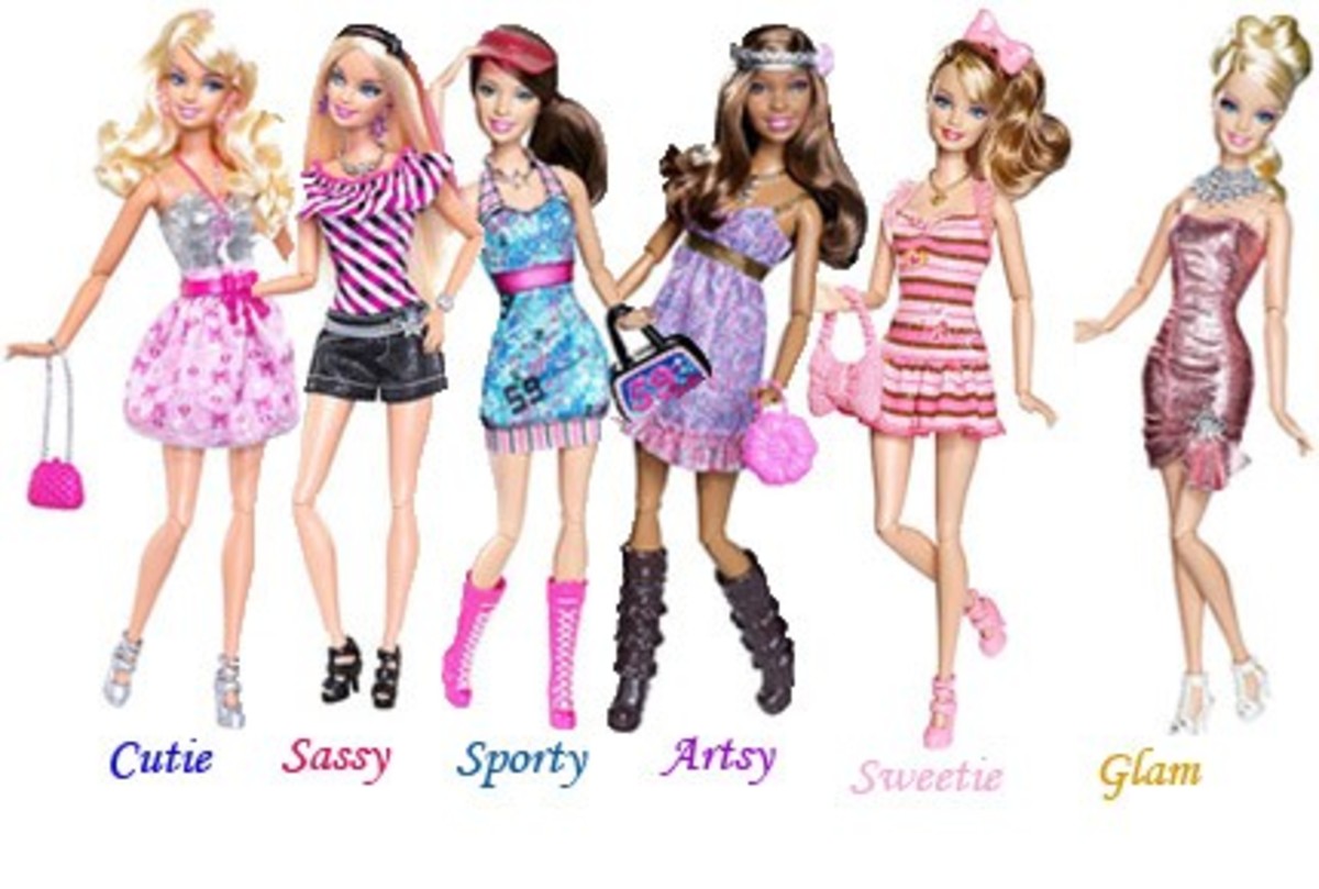 Best Gift for Girls - Barbie Dolls 2013 Fashionista Swappin Styles by Mattel