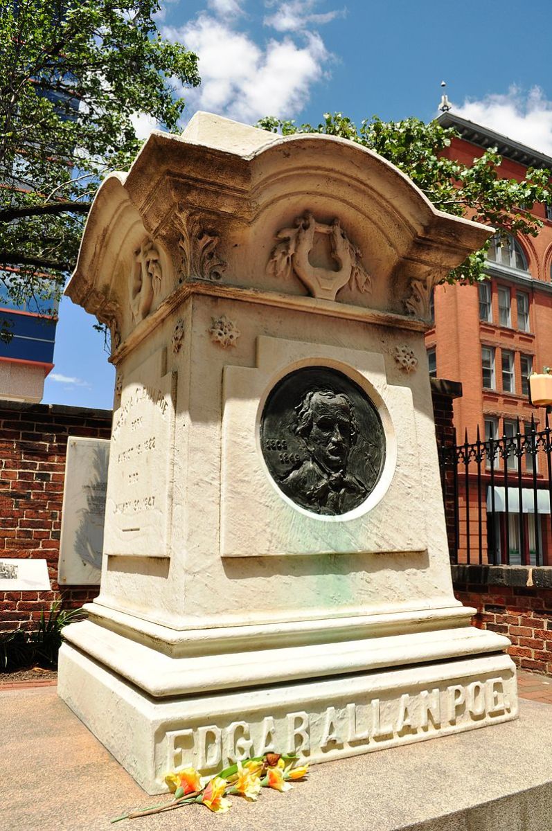 Edgar Allan Poe Grave Marker