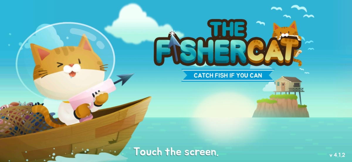 The Fishercat title screen