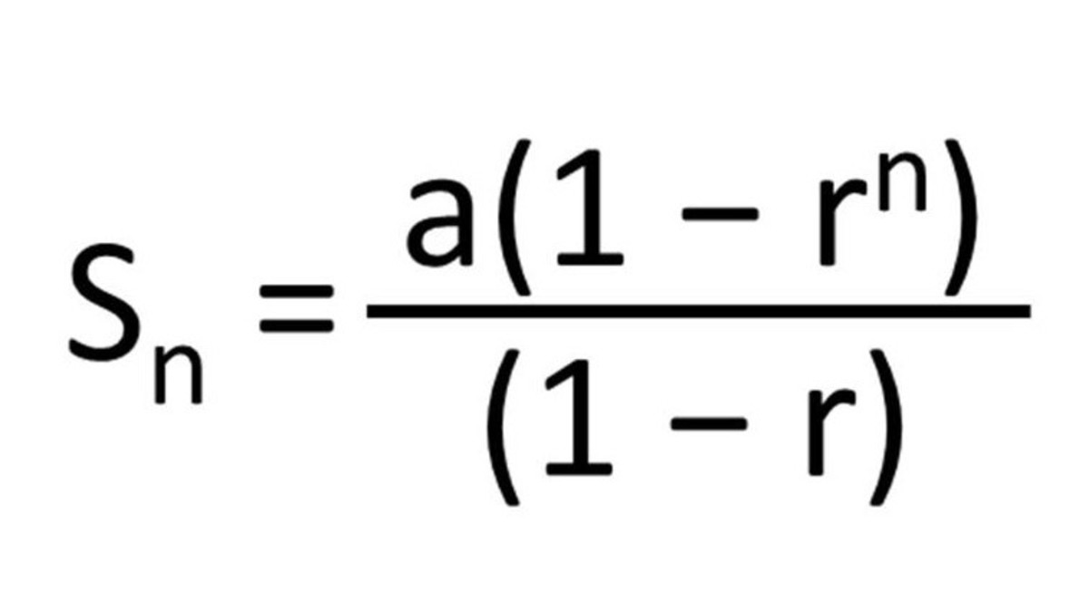 Geometric Sequence Sum Formula Astonishingceiyrs