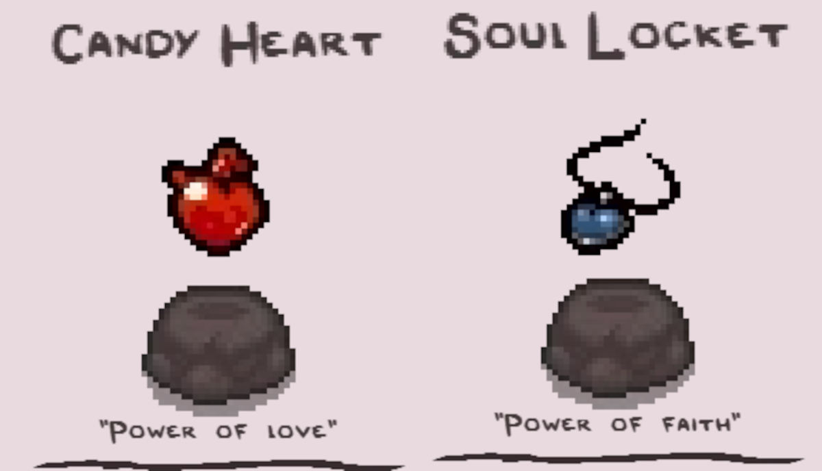 Candy Heart and Soul Locket.