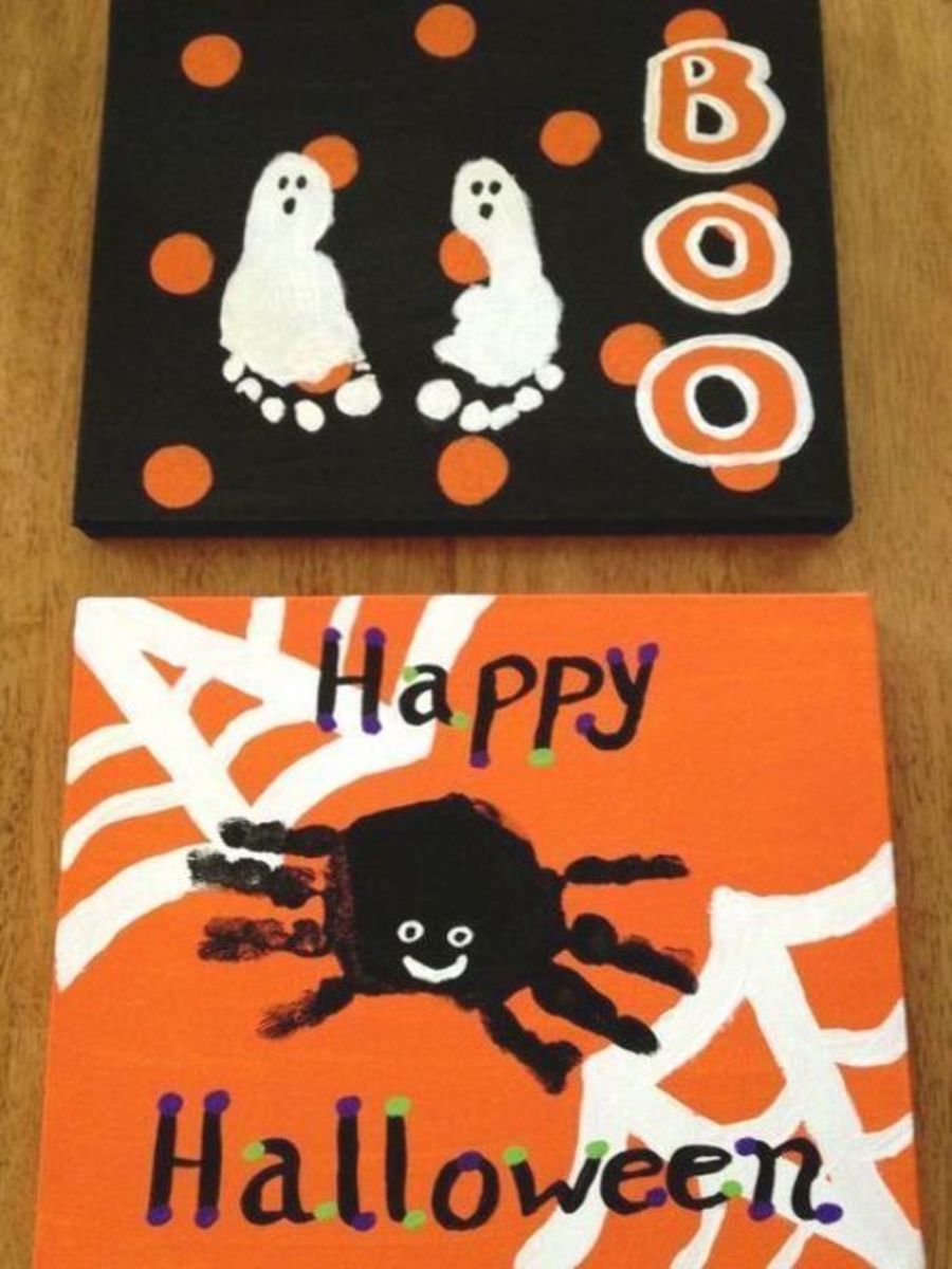 halloween-hand-and-foot-print-crafts