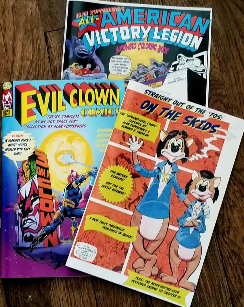 The first three comics from Buffalo Avenue