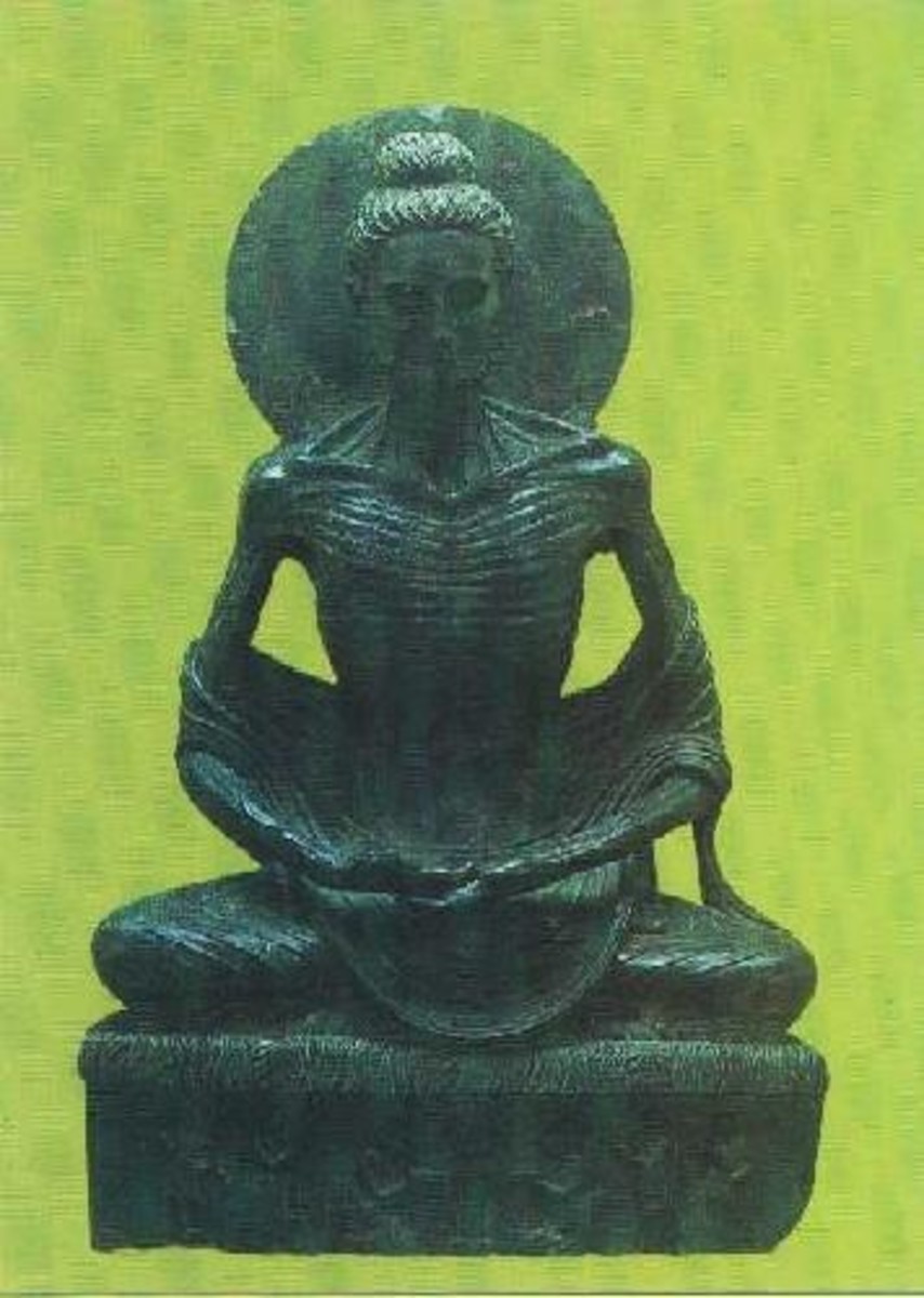 Statue of the Fasting Buddha