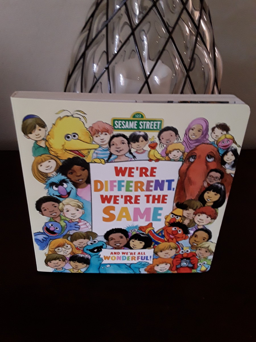 Sesame Street Introduces Topic of How We Are the Same and Also Different in a Board Book for Little Readers