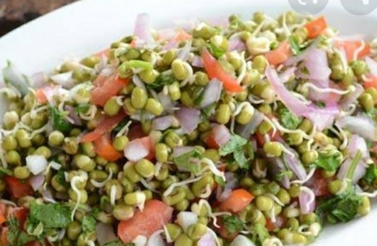 Sprouted  beans salad