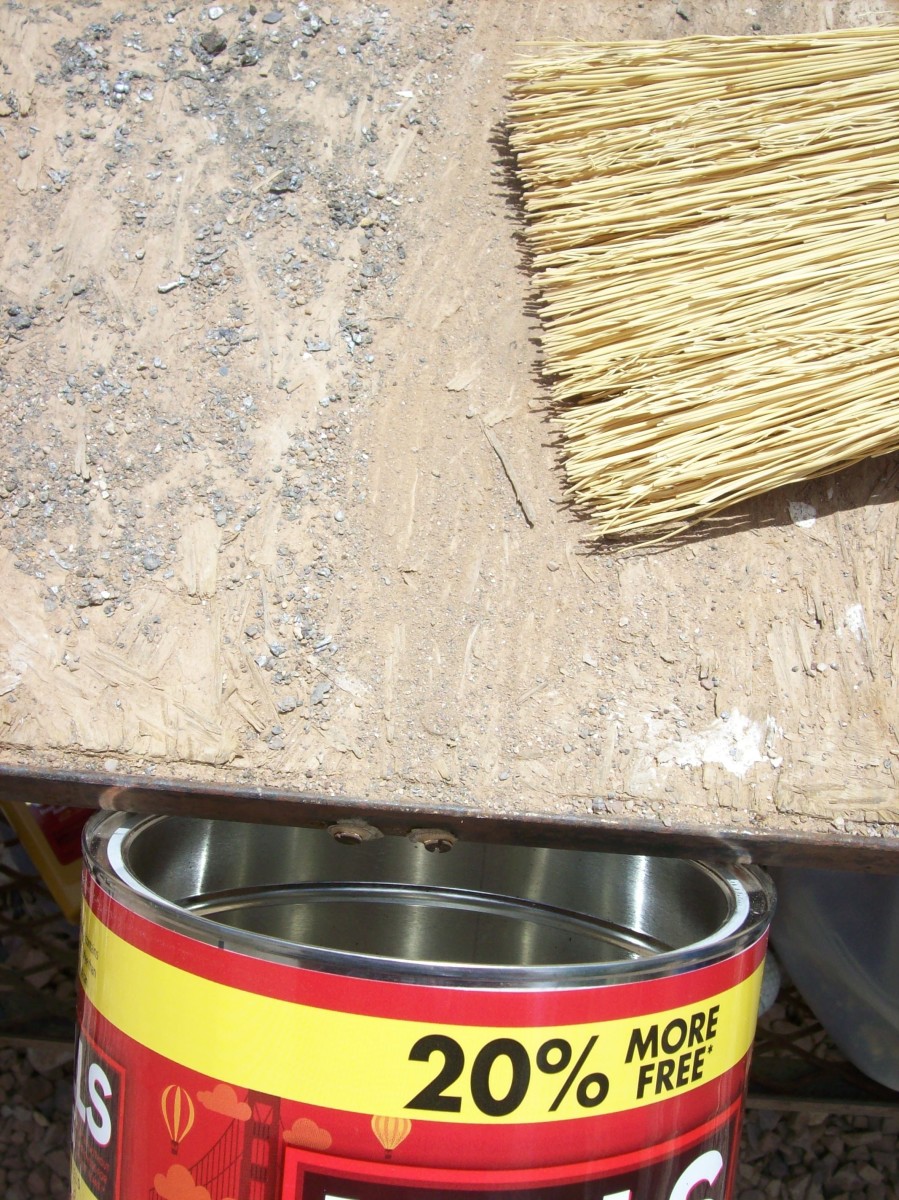 Clean off lead from any surface.