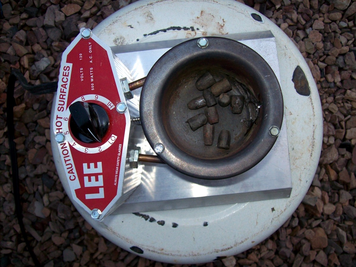 Melter furnace with bullets