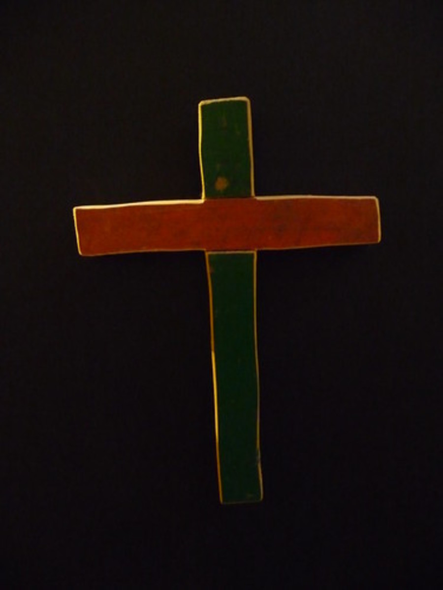 One of Francesco Tuccio’s crosses.