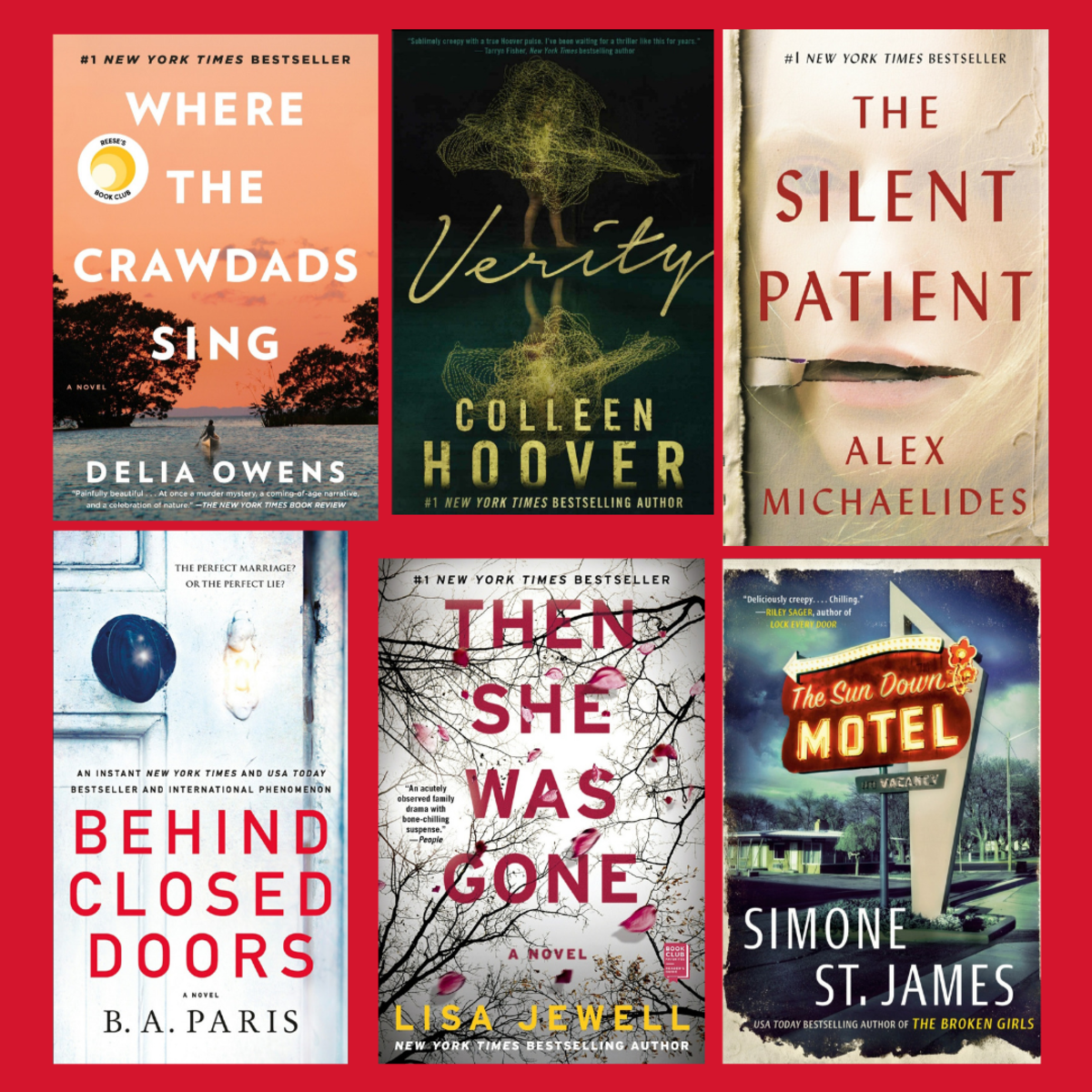 Bestselling Mystery Thriller Books You Shouldn't Miss