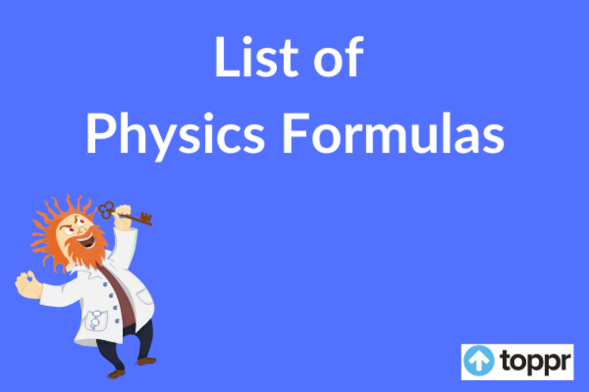 Physics O Levels Formula Sheet