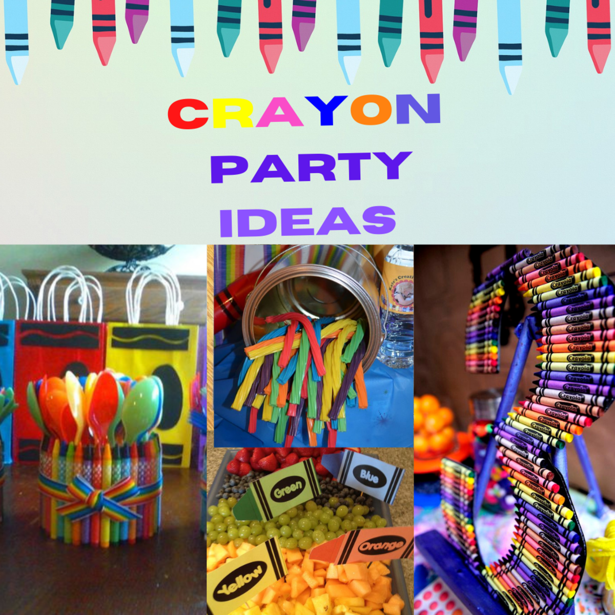 35+ Easy DIY Crayon Party Ideas for a Colorful Time