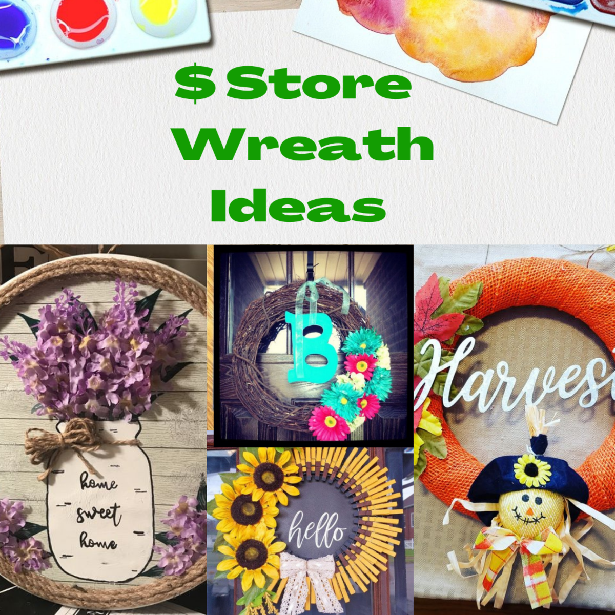 60+ DIY Dollar Store Wreath Crafts that are So Creative