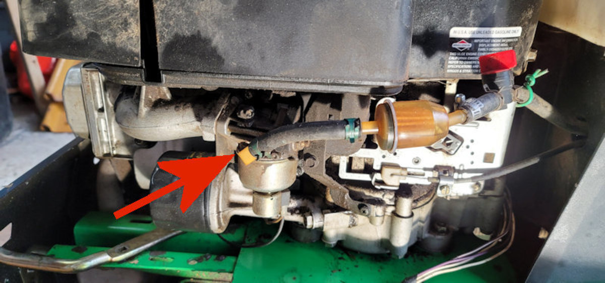 Riding Mower Gas in Oil Repair Replace Carburetor HubPages