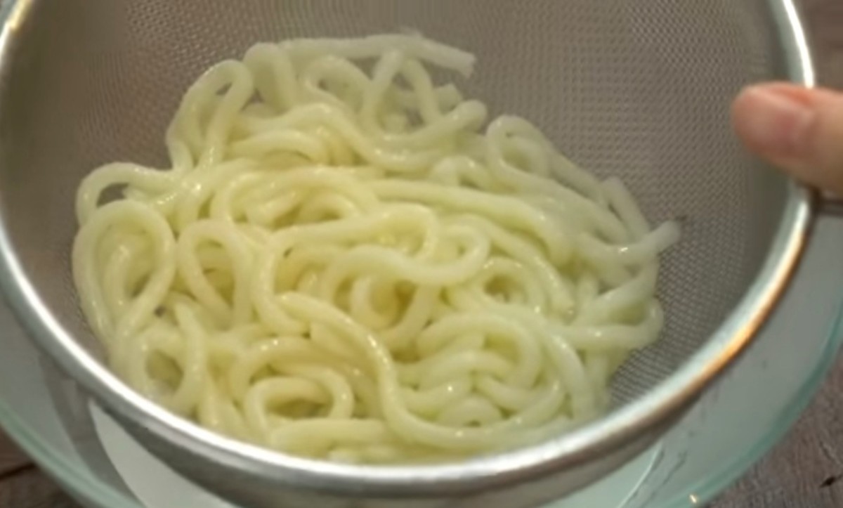 Step 3: Boil the noodles