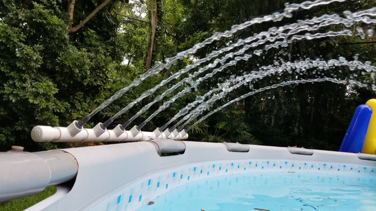 How to Build a Fountain for your Above Ground Pool