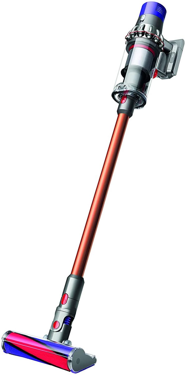 The Dyson Cyclone V10 Absolute Lightweight Cordless Stick Vacuum Cleaner.