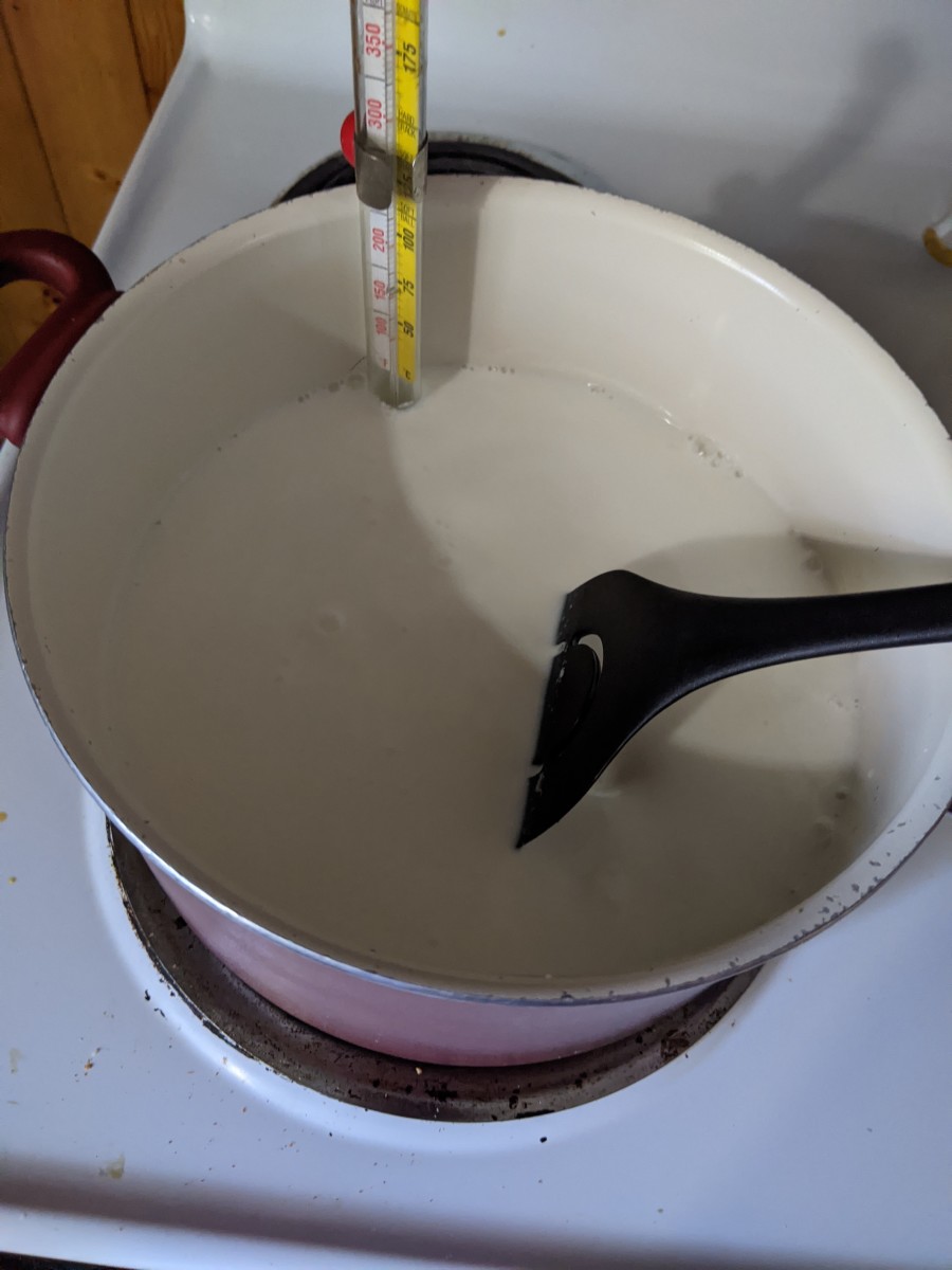 stirring gently with spatula