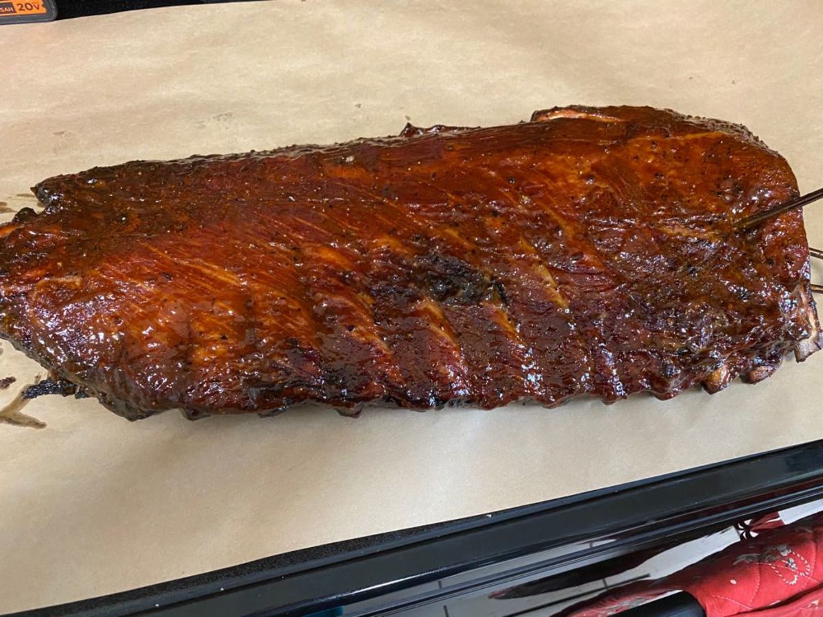 The Pit Barrel Cooker works great with ribs.