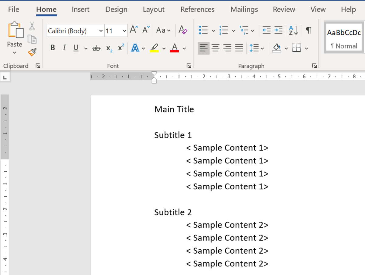 Can You Create Collapsible Sections In Word