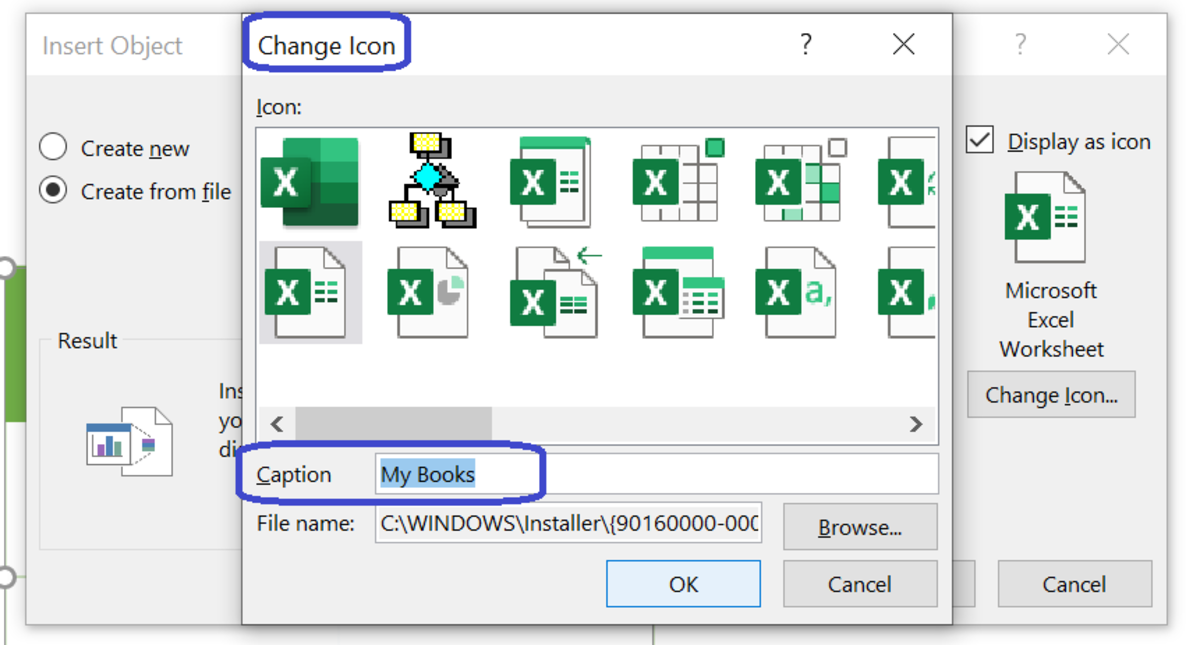 How to Embed a File as an Object in Powerpoint - 14