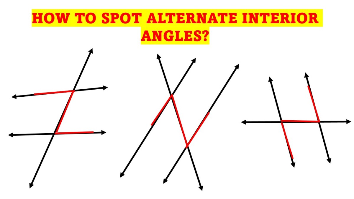 Alternate Interior Angles Theorem And Examples Owlcation