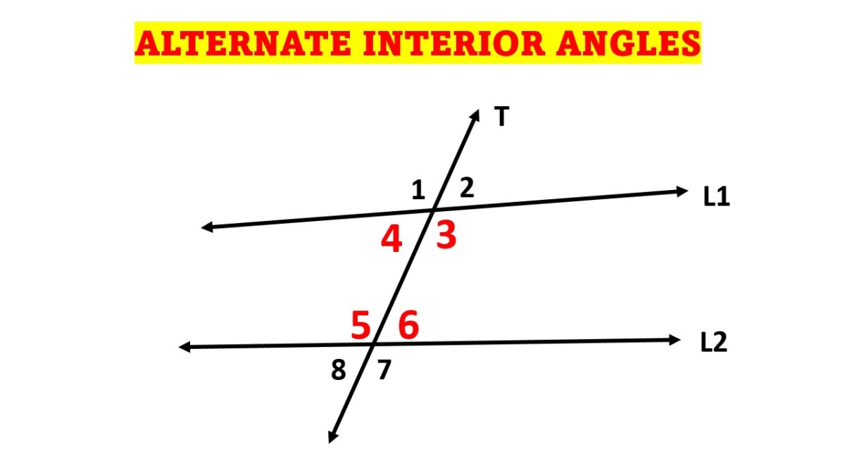 Alternate Interior Angles Examples Definition Theorem Education Tips