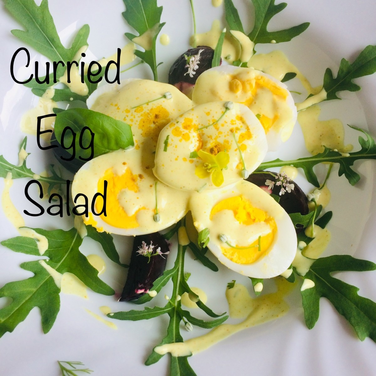 A Quick and Easy Summer Recipe: Tasty Curried Egg Salad