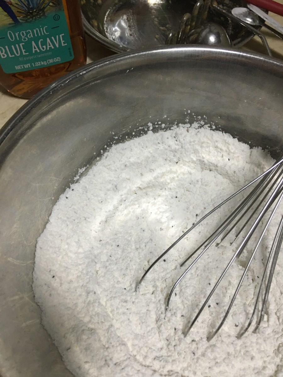 Banana bread flour mixture