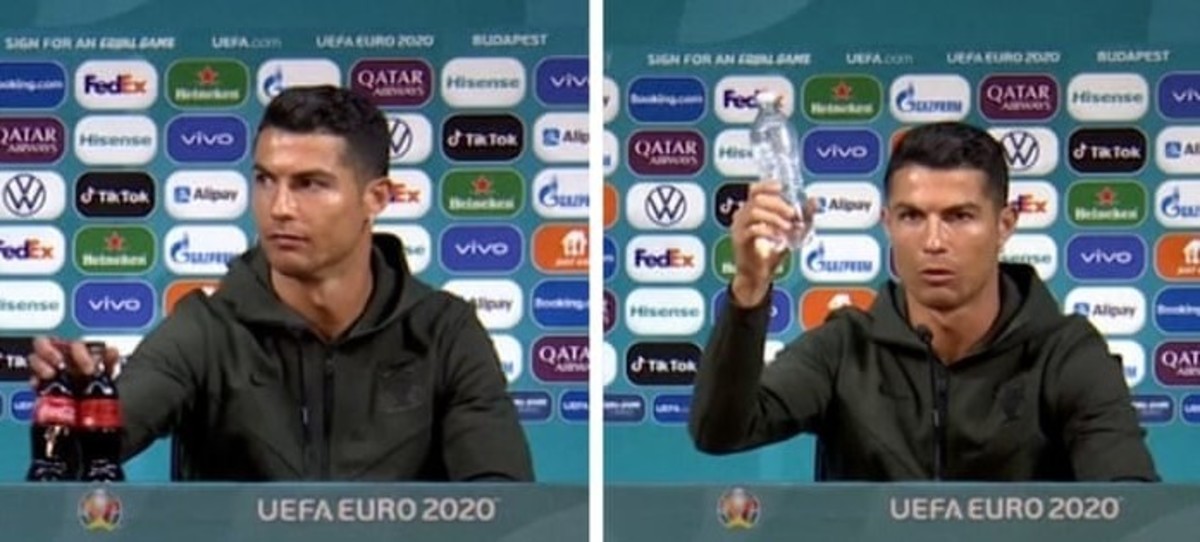 Coco Cola and Ronaldo