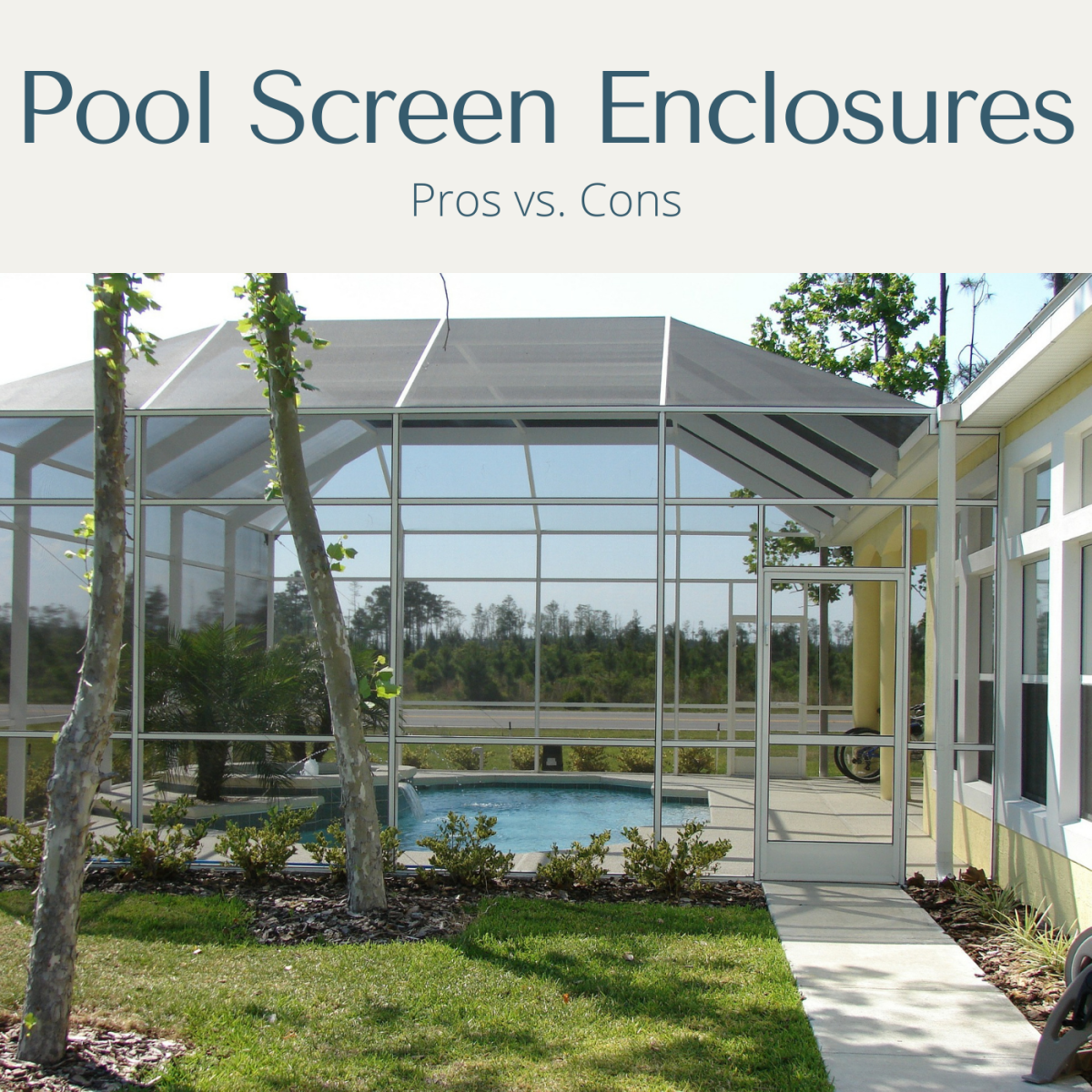 Learn about the advantages and disadvantages of screening in your pool.