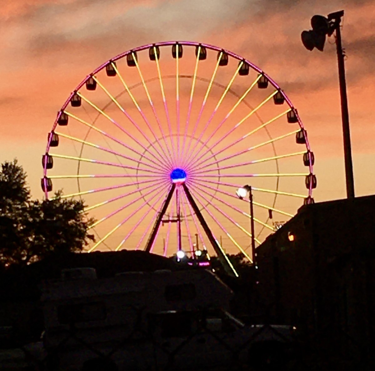 Sunset at the County Fair, 2019