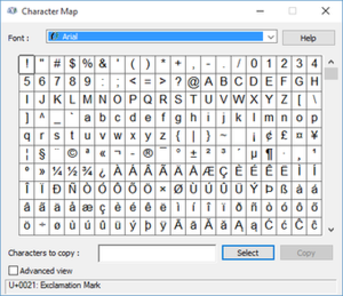 mathematical symbols keyboard