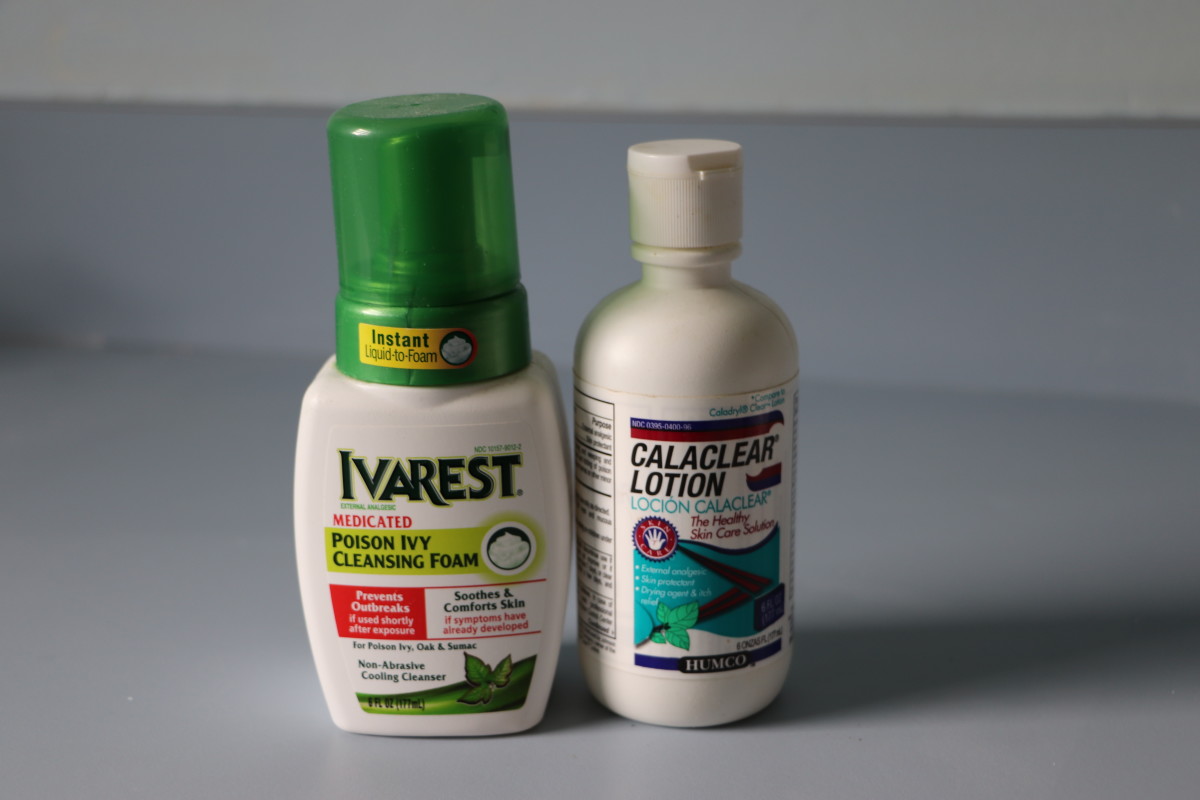 We live in an area with a high concentration of poison ivy, and have soap and itch relief solutions in our first aid kit. We use Ivarest on any exposed skin immediately after returning from the woods to prevent rash formation.