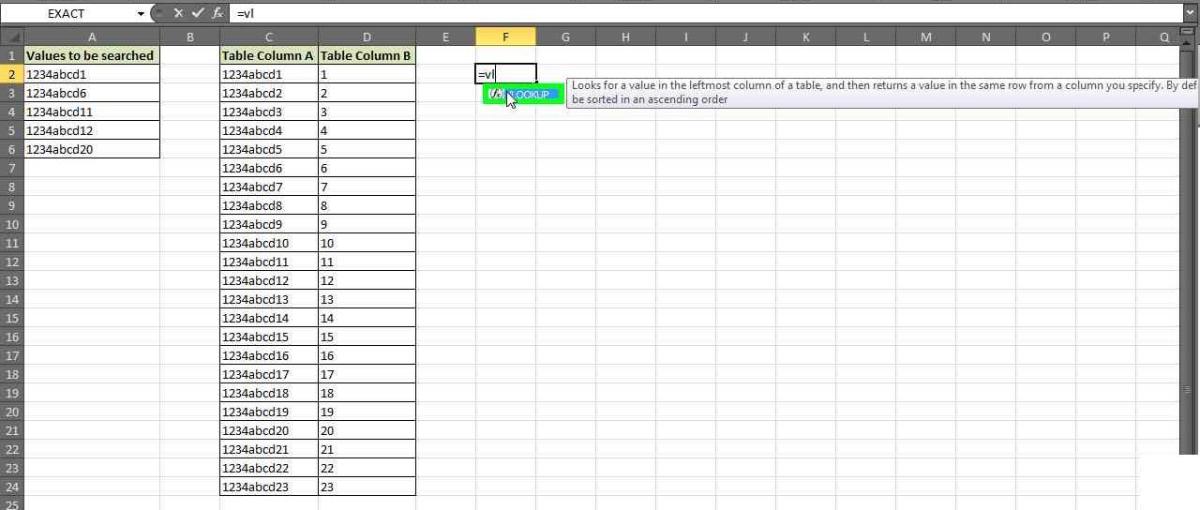 How to Use VLookup in Microsoft Excel - HubPages