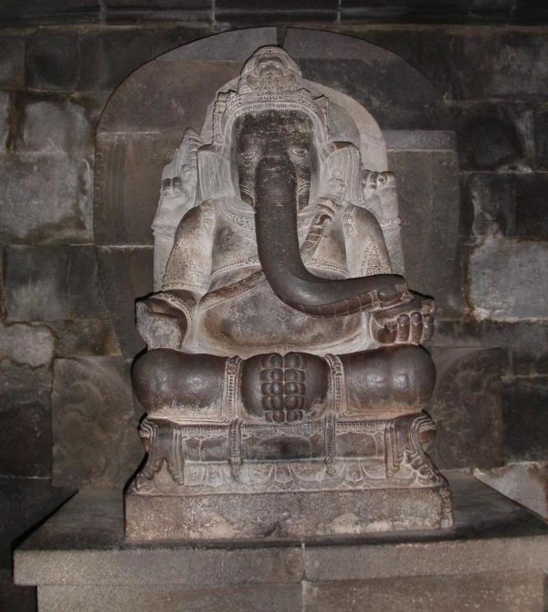 Lord Ganesh in Bali temple