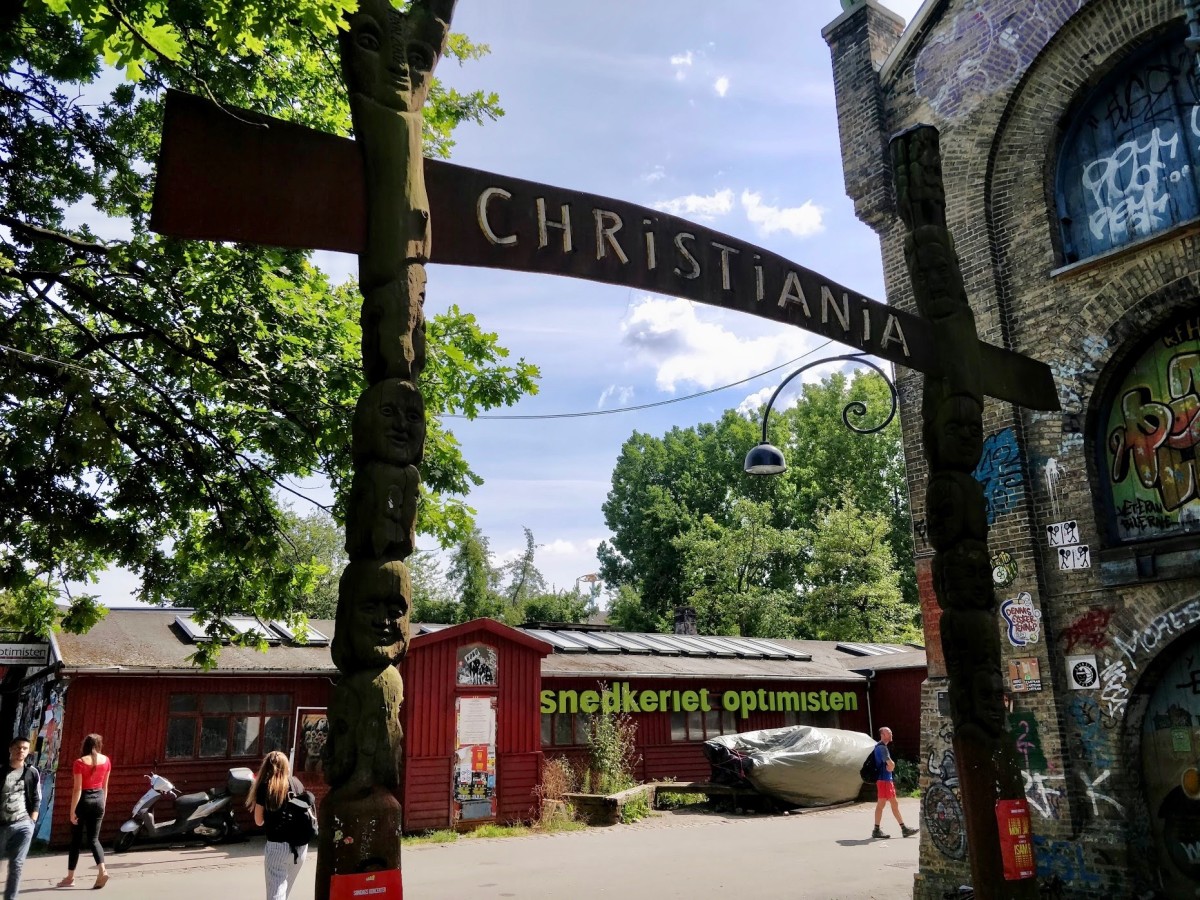 Christiania - One of the entrances