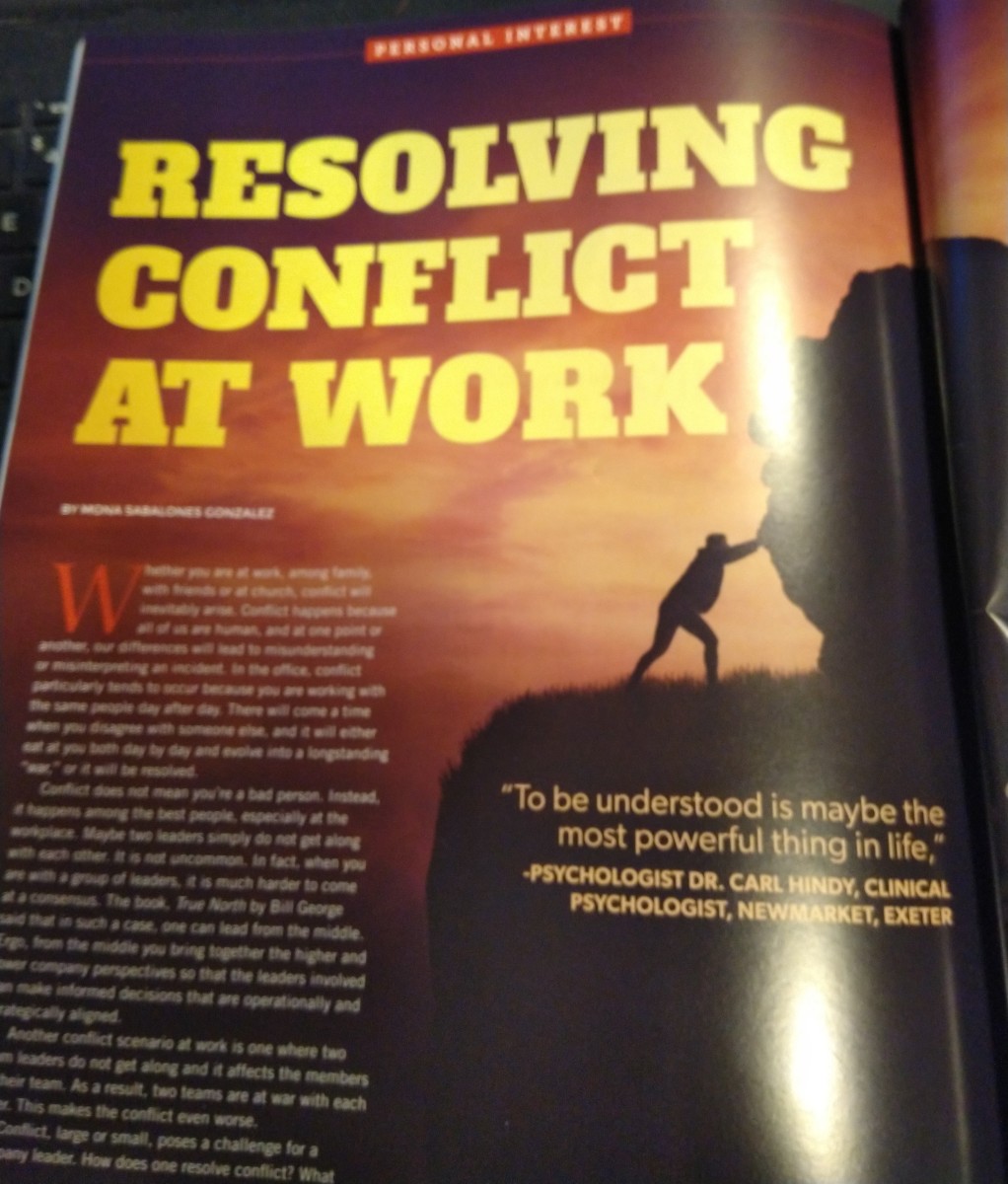 Resolving Conflict at Work