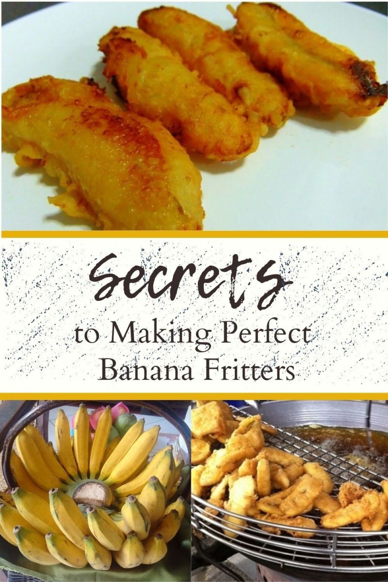 To have delicious fritters, learn the art of making perfect banana fritters!