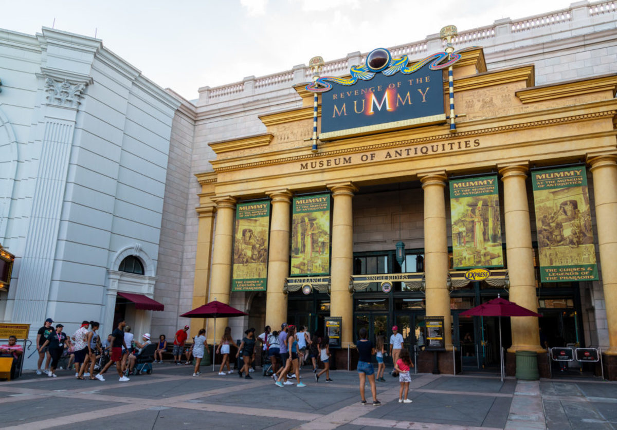 The Mummy Ride at Universal Orlando