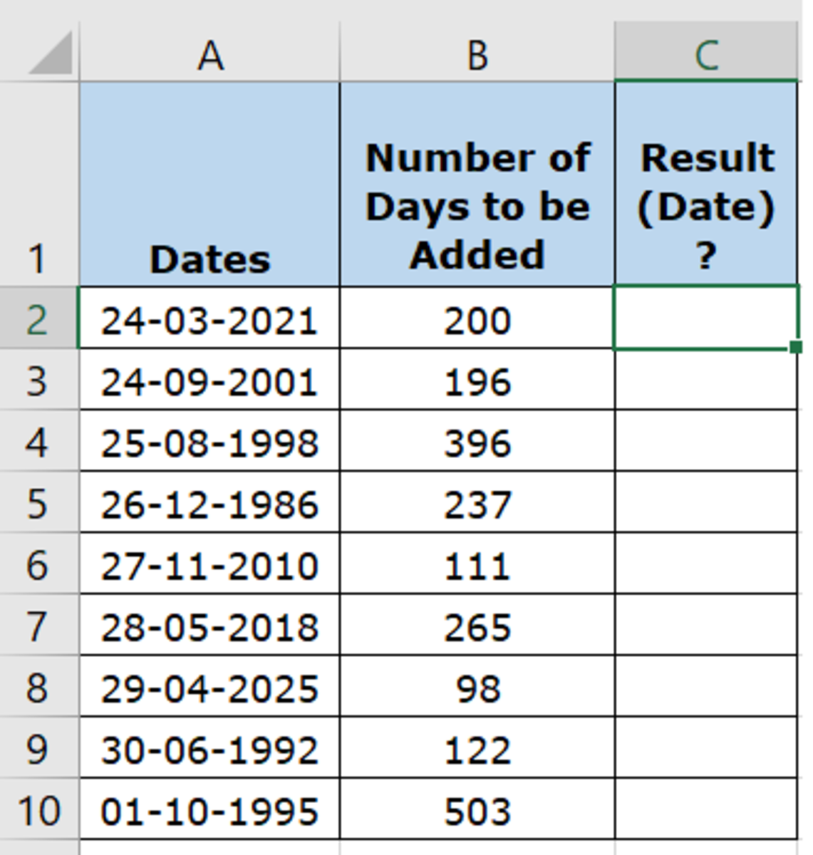 How Do I Automatically Add Days And Dates In Excel