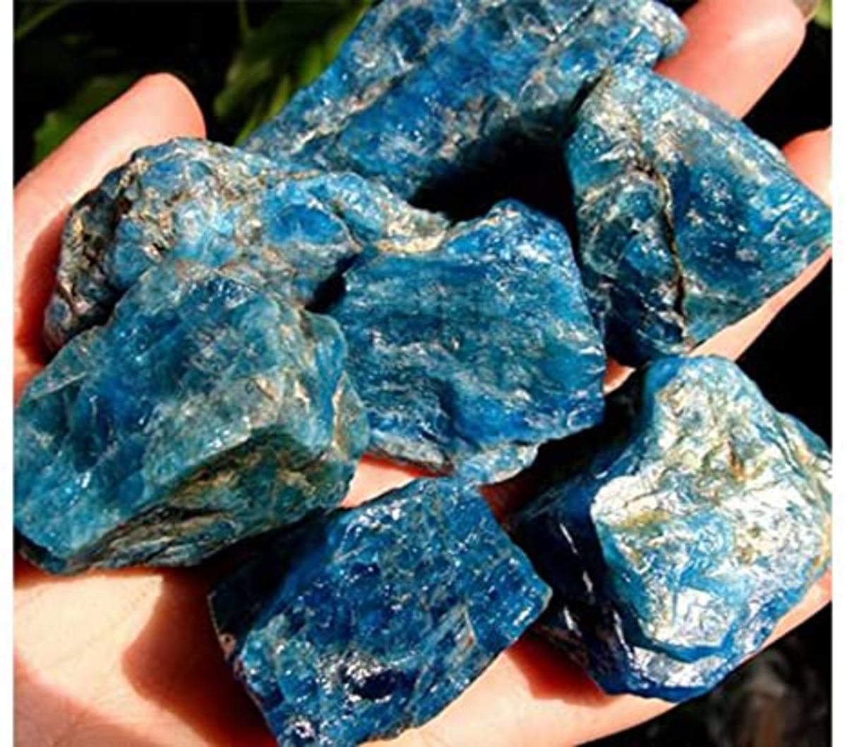 The most common form of Apatite is Blue Apatite.