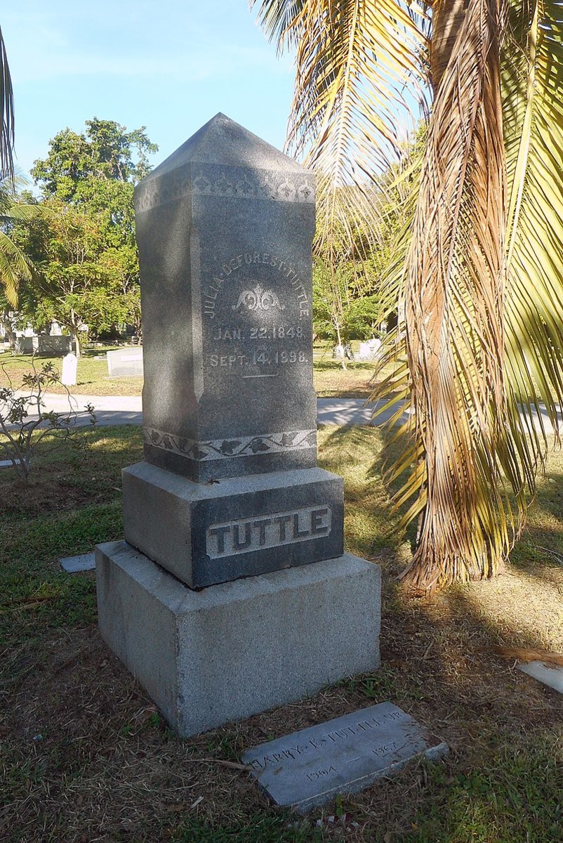Tuttle Marker Miami City Cemetery