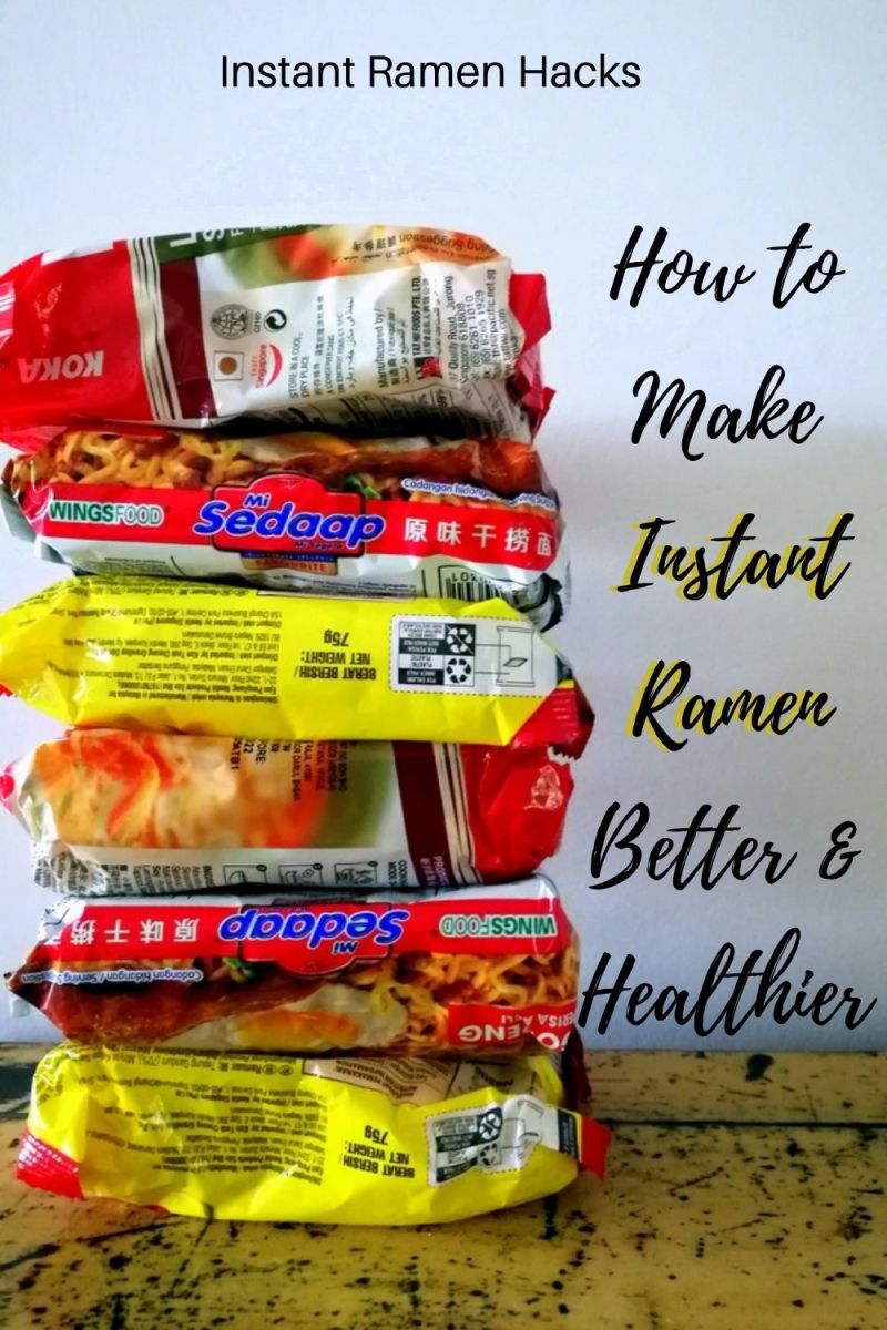 How to Make Instant Ramen Better and Healthier