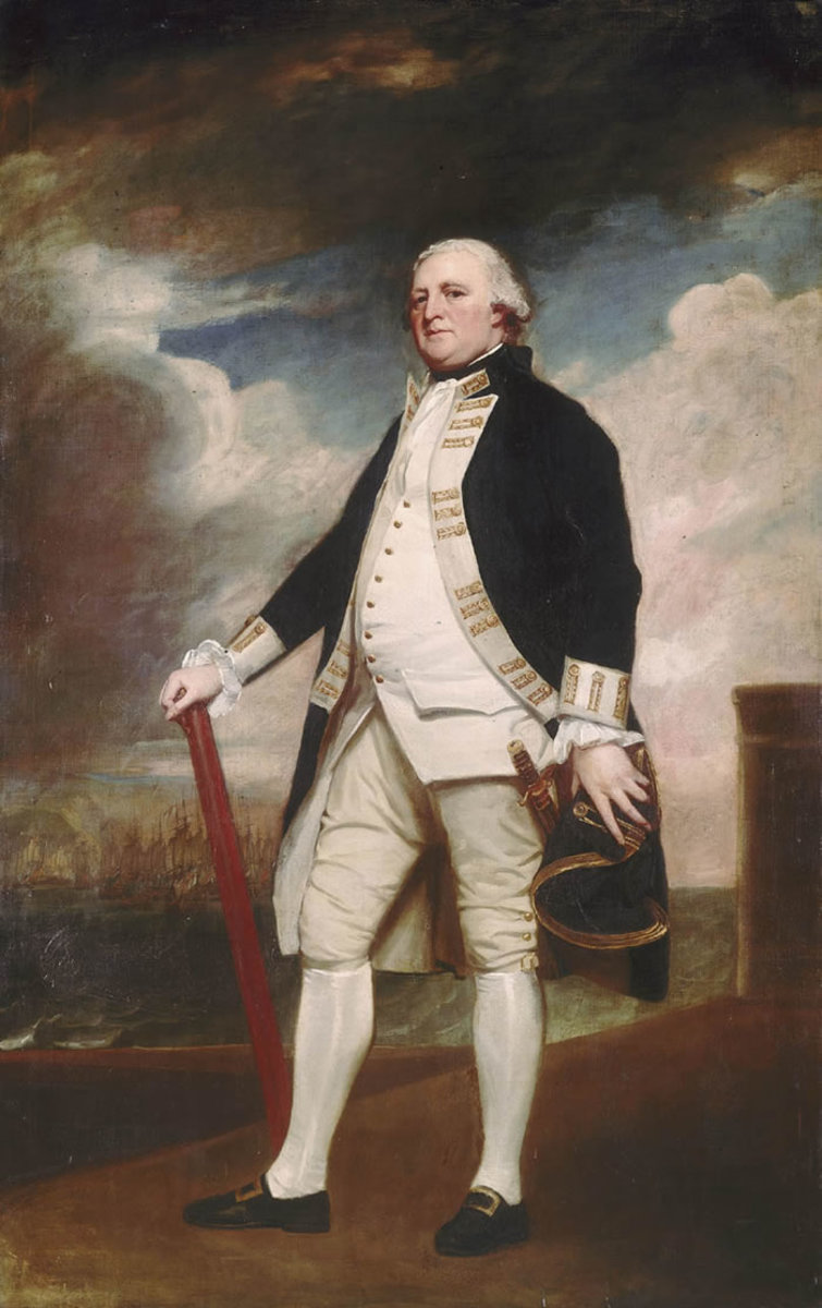 Painting of George Darby ca.  1783-1786  by George Romney (1734–1802)