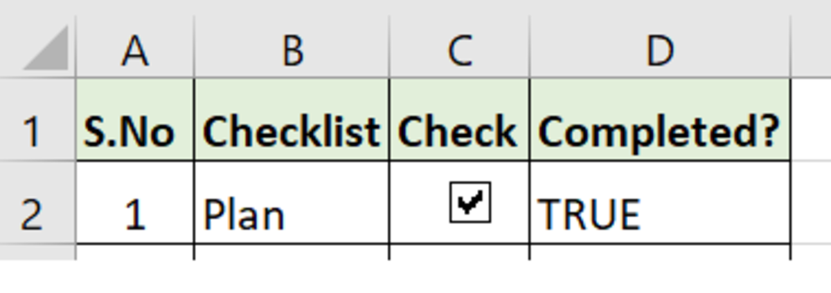 How to Add a Checkbox in Excel and Automatically Generate a True or False Value in the Linked Cell - 20