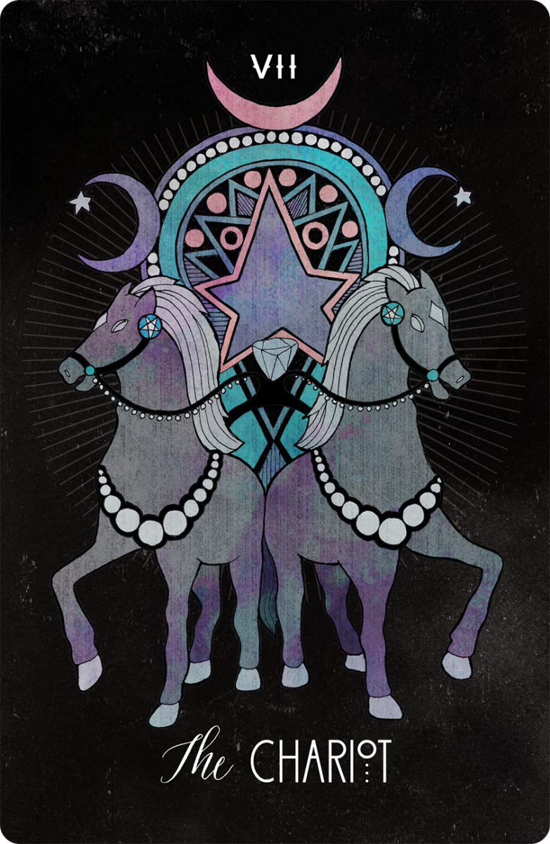 The Chariot is about momentum. You have an objective, and with the right energy and attitude, you can achieve what you want. Enjoy the journey, and expect ups and downs.