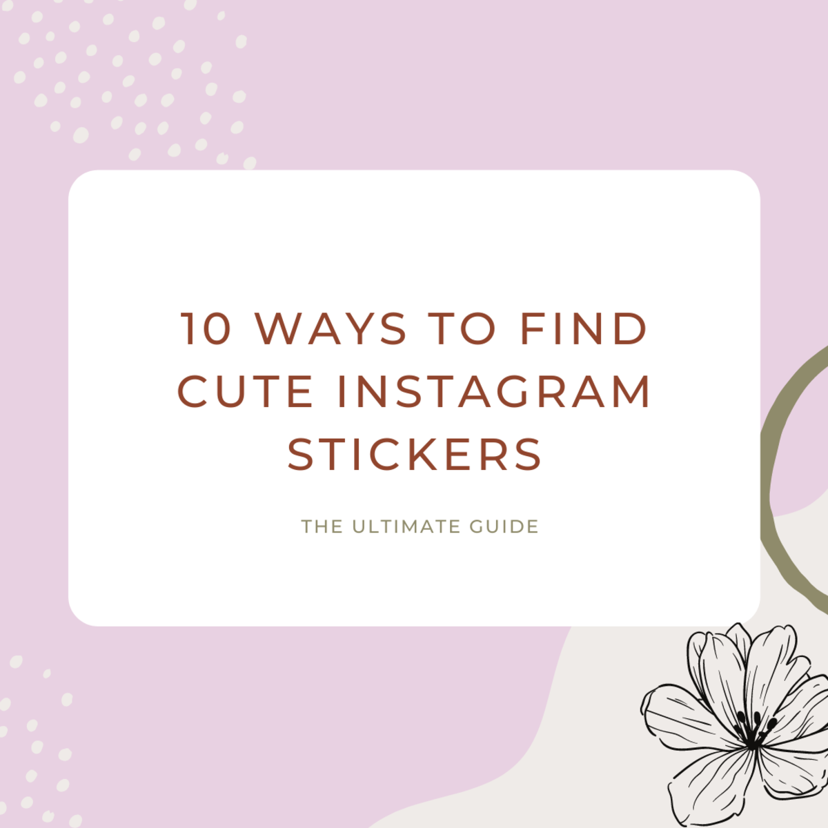 10 Ways to Find Cute Instagram Stickers: The Ultimate List
